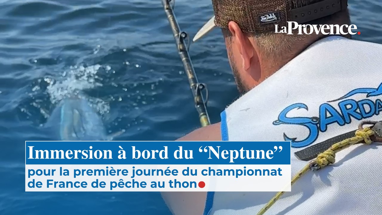 Immersion à bord du “Neptune” pour la première journée du championnat de France  de pêche au thon