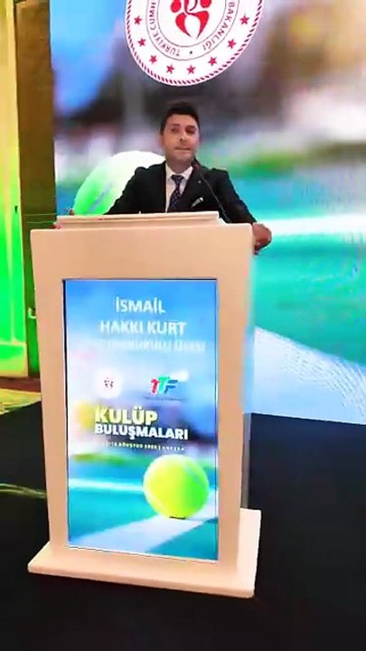 Türkiye Tenis Federasyonu, 160 kulüp temsilcisi...