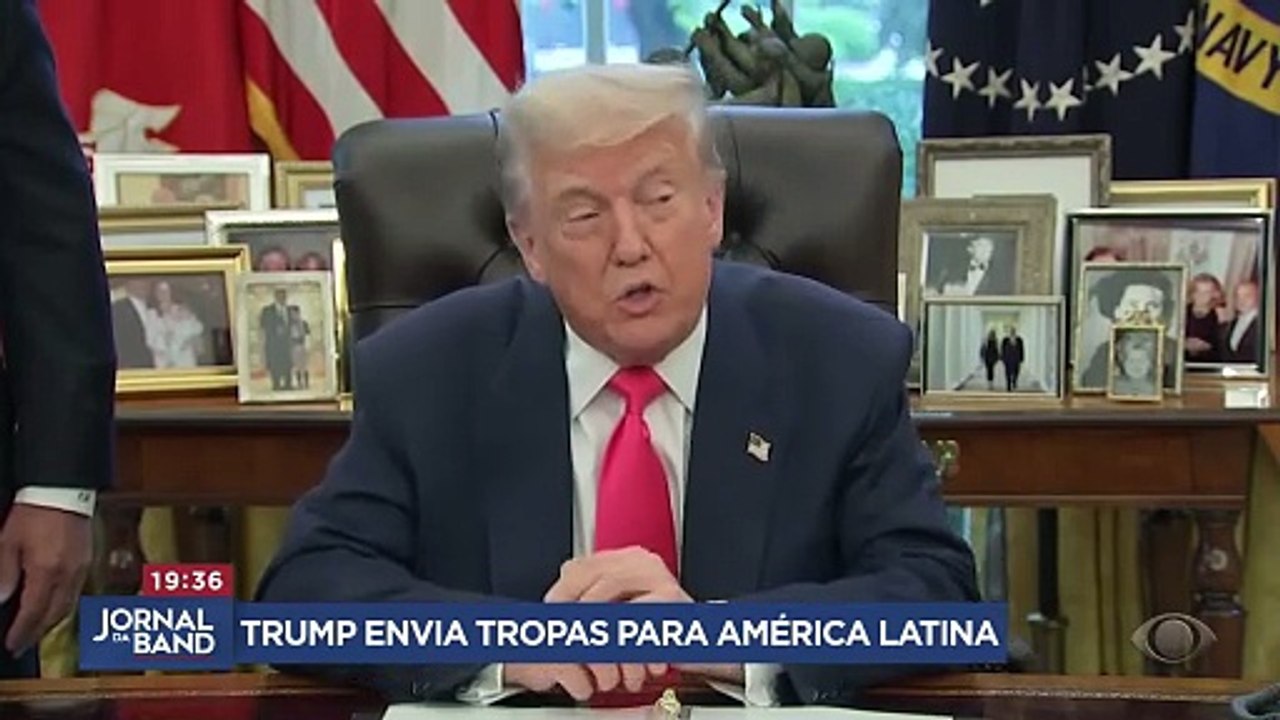 Trump envia tropas para a América Latina