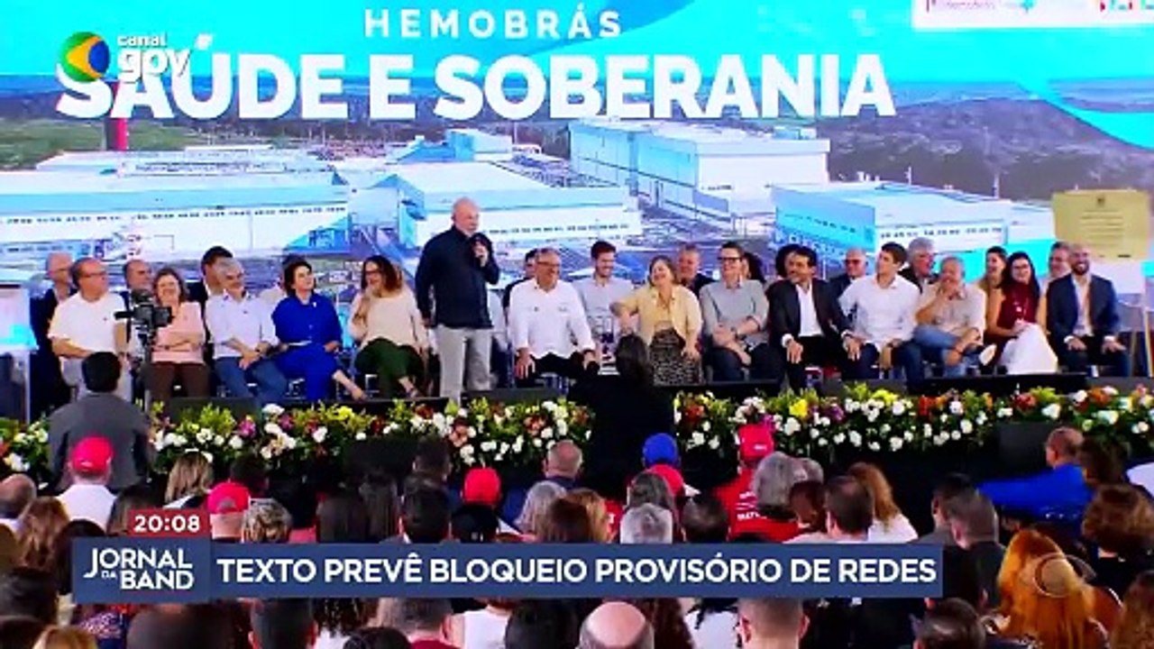 Projeto para regular plataformas prevê suspensão temporária de redes