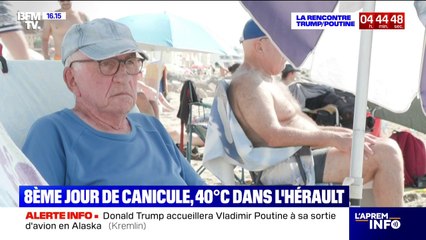 Canicule: les vacanciers ont leur programme pour supporter la chaleur