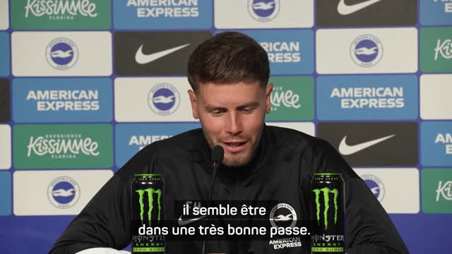 Brighton - Fabian Hürzeler : "Baleba ? À part sa coiffure, rien n'a changé..."