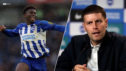 Brighton - Fabian Hürzeler : "Baleba ? À part sa coiffure, rien n'a changé..."