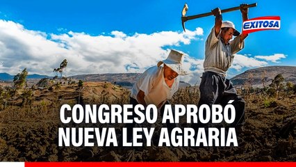 Congreso aprobó nueva Ley Agraria: La idea es que los pequeños agricultores puedan asociarse con la modernidad, indica AGAP