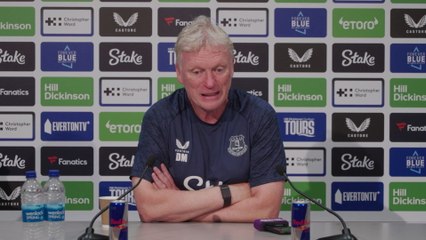Moyes on tough opening game against Leeds and targets for season