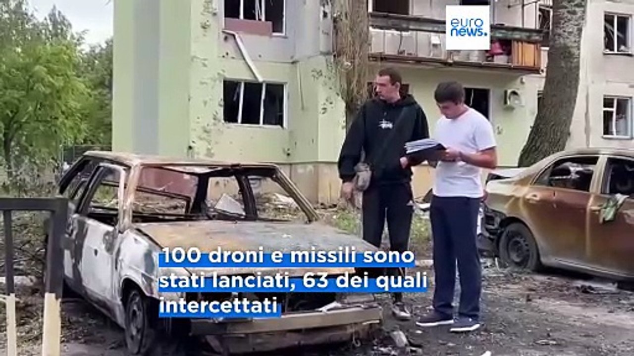 Ucraina: morti e feriti in bombardamenti nell'est, colpito carico di armi dall'Iran in Russia