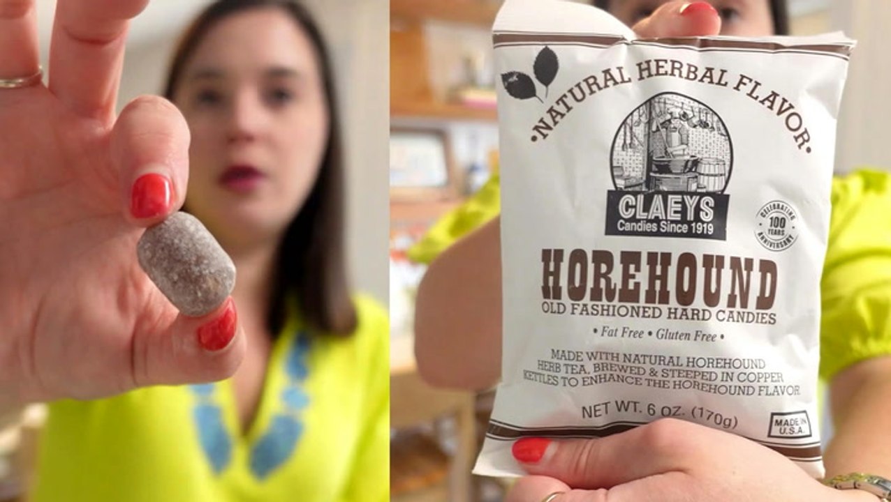 Trying Horehound Candy