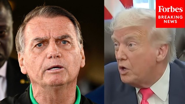 Trump Claims Bolsonaro–Indicted For Role In Alleged Coup–Is Facing 'Political Execution' In Brazil