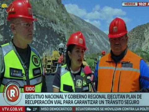 Mérida | Avanzan trabajos de rehabilitación de vías en el municipio Campo Elías