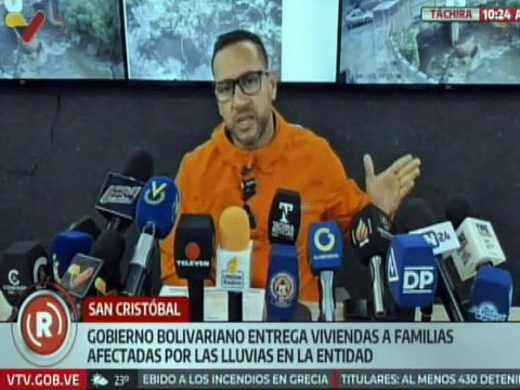 Táchira | 85 familias afectadas por lluvias fueron beneficiadas con entrega de viviendas