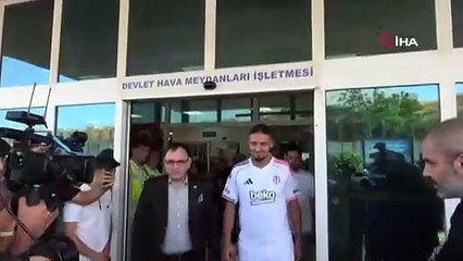 Beşiktaş’ın yeni transferi Taylan Bulut, İstanbul’a geldi