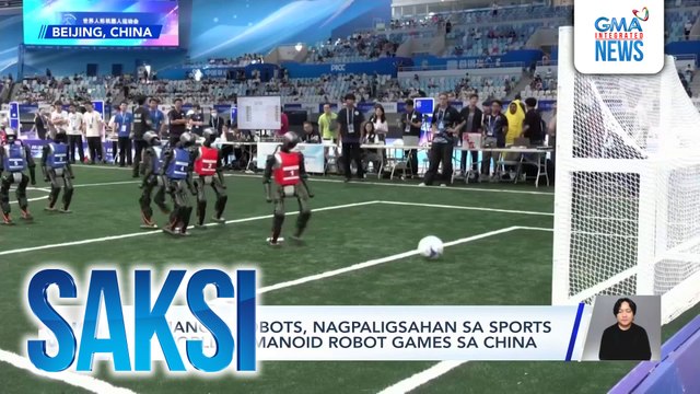 Humanoid robots, nagpaligsahan sa sports sa world humanoid robot games sa China | Saksi