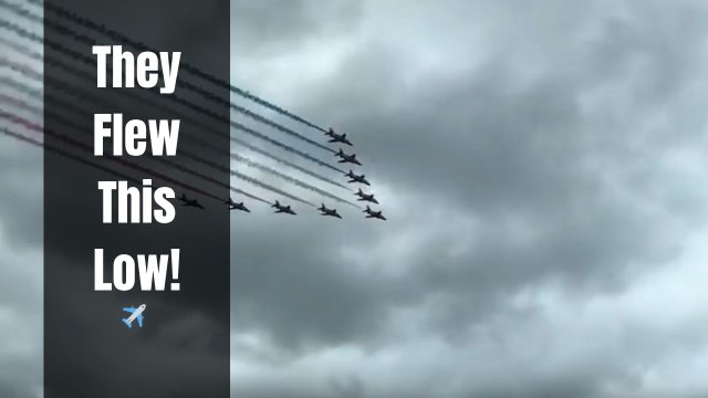 Torbay Airshow 2025: Woman shares the epic moment the Red Arrows flew over her building