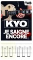 Kyo - Je saigne encore (Guitar Tab)