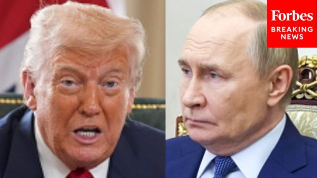 'No Deals Behind Ukraine’s Back!': Ukrainians In Kyiv Protest Against Trump-Putin Meeting In Alaska