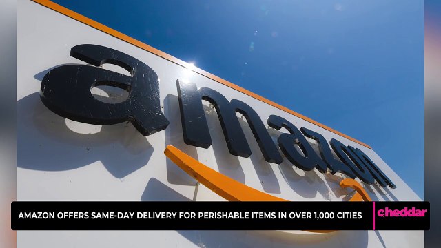Amazon Offers Same-Day Delivery for Perishable Items in Over 1,000 Cities