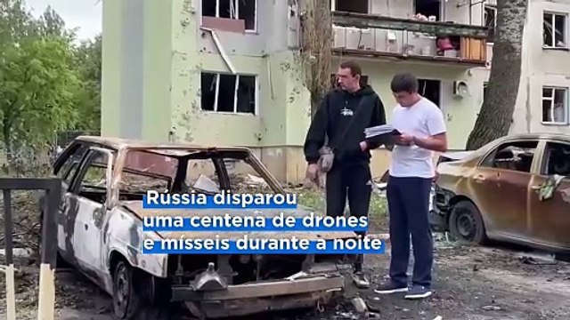 Sete civis mortos em ataques russos na Ucrânia na véspera da reunião Trump-Putin