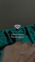 LADIES SOLITAIRE RING 1CT HEART DIAMOND 14K GOLD