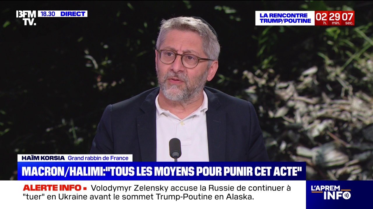 Arbre en hommage à Ilan Halimi abattu: "Ça renvoie à une sorte de rejet de tout ce que les juifs subissent", rappelle Haïm Korsia, grand rabbin de France