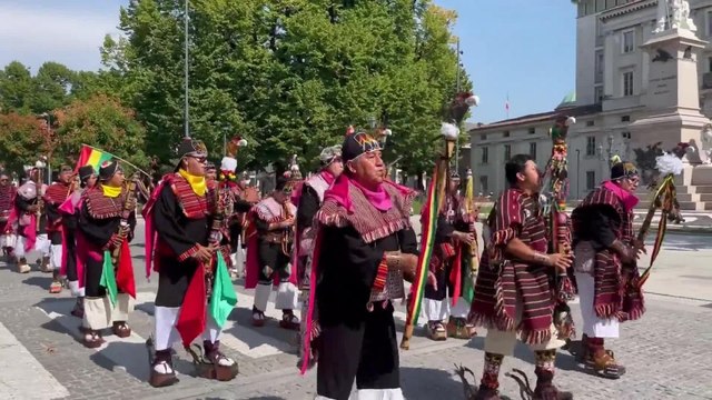 Bergamo, la comunità boliviana festeggia la festa della Virgen de Urkupiña