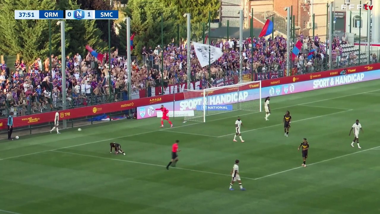 J2 I Quevilly Rouen Métropole vs SM Caen en replay (1-1) I National FFF 2025-2026