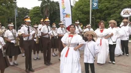 Bandas escolares se suman a celebración por 506 años de la fundación de la ciudad de Panamá