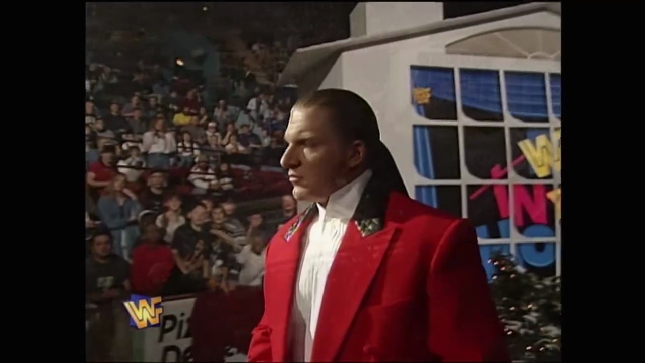 Hunter Hearst Helmsley vs Henry O. Godwin - Arkansas Hog Pen Match - WWF In Your House 5 17/12/95