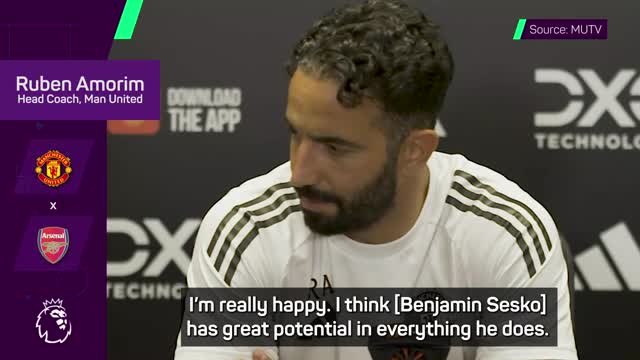 Amorim tips Sesko to be Man United striker 'for a lot of years'