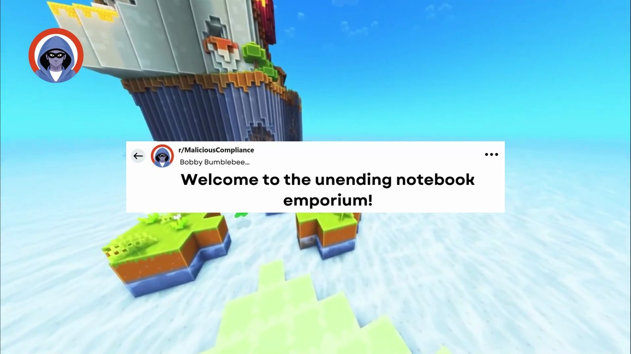 r/malicious compliance- Welcome to the unending notebook emporium! #letsredd #revengestorys