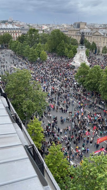 Une manif depuis les toits (Part. 2)