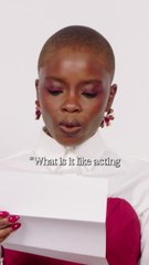 ‘Wednesday’: Joy Sunday on Wearing Blue Contacts