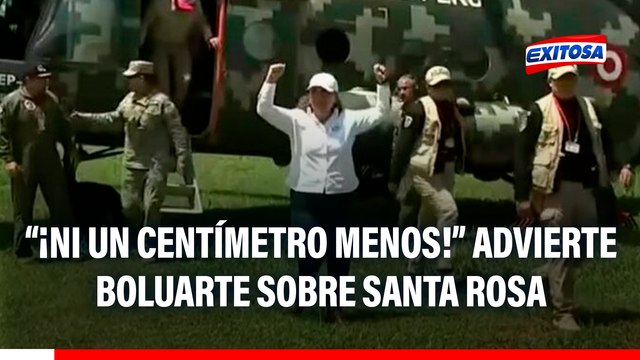 Dina Boluarte: No cederemos ni un centímetro de nuestro territorio, ni permitiremos faltas de respeto