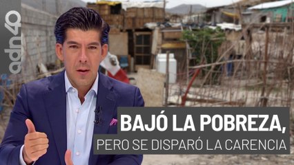 Bajó la pobreza, sí, pero se disparó la carencia. I República Mx