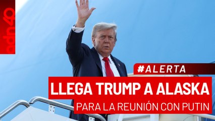 🚨¡Última Hora! Trump llega a la base aerea en Alaska para recibir a Vladímir Putin