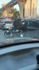 Ladrón muere tras intentar a asaltar a hombre en el tráfico