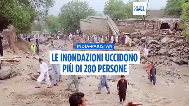Inondazioni tra India e Pakistan: oltre 200 morti in 24 ore, elicottero di soccorso precipita