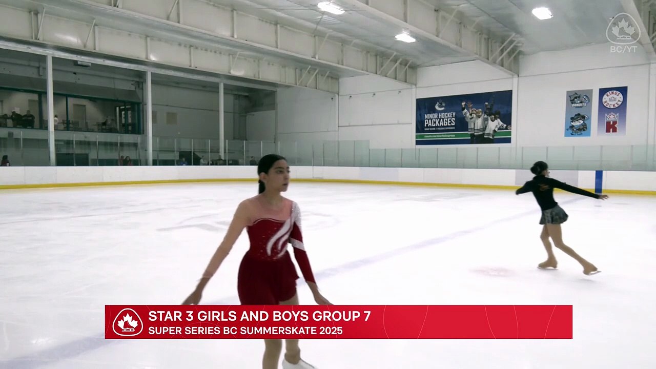 STAR 3 Girls & Boys Group 7 - Rink 6 -  2025 BC/YT Section Super Series Summer Skate
