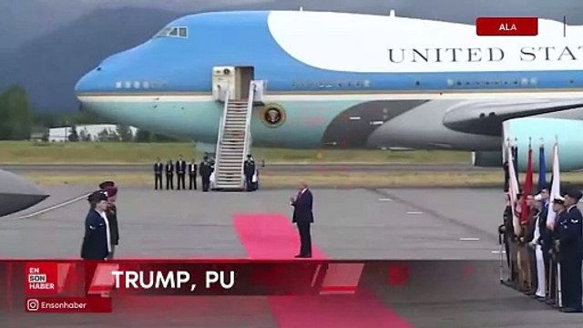 Trump ve Putin Alaska’da bir araya geldi