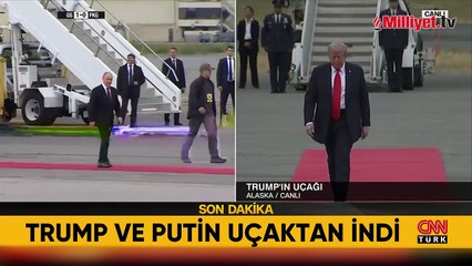 Alaska'da Trump-Putin Zirvesi: İki lider birlikte poz verdi