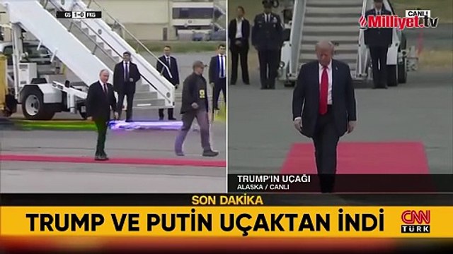 Alaska'da Trump-Putin Zirvesi: İki lider birlikte poz verdi