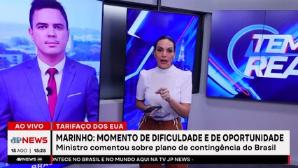 Trump chega ao Alasca para reunião com Putin | TEMPO REAL