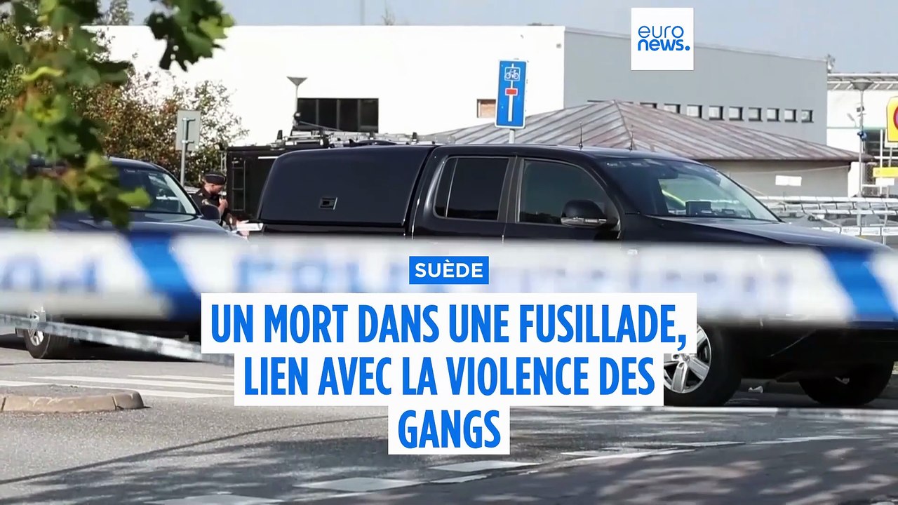 Suède : un mort dans une fusillade près d'une mosquée, la violence des gangs évoquée