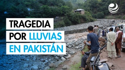 Lluvias e inundaciones dejan casi 200 muertos en Pakistán