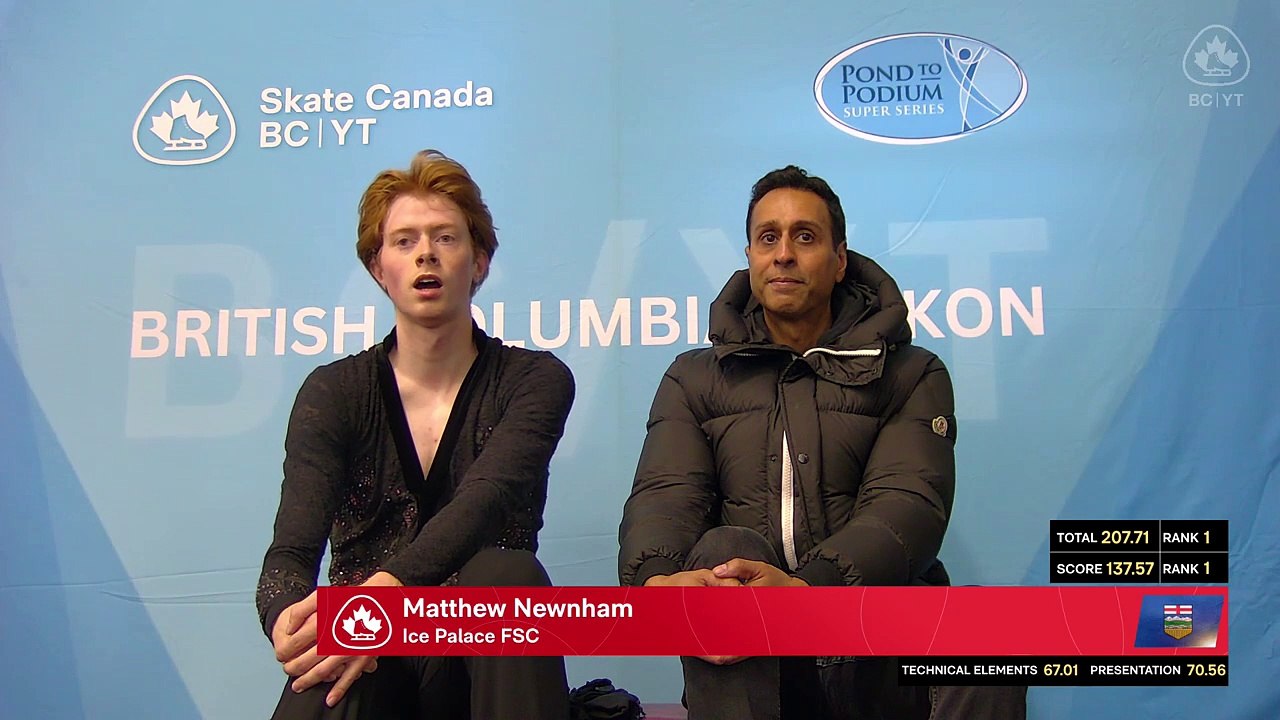 Senior Men Free Program - Rink 8 Skate Canada Rink -  2025 BC/YT Section Super Series Summer Skate (15)