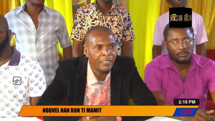 NOUVEL NAN BON TI MAMIT 14 AOÛT 2025