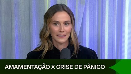 “Tive crise de pânico”, diz Renata Kuerten ao falar sobre amamentação