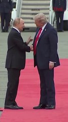 Trump greets Putin ahead of ‘high stakes’ summit  in Alaska