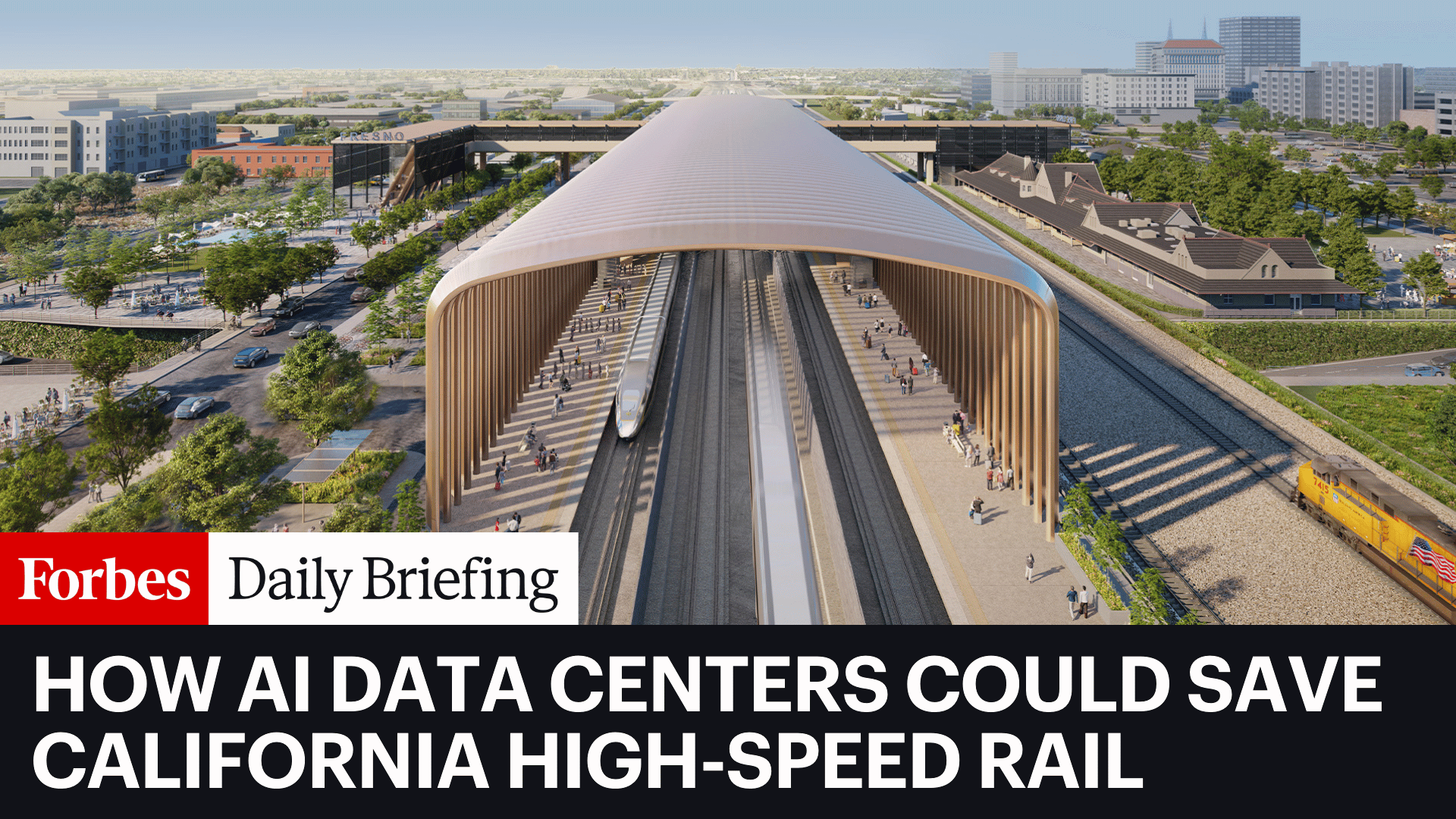 How AI Data Centers Might Rescue California’s High-Speed Rail