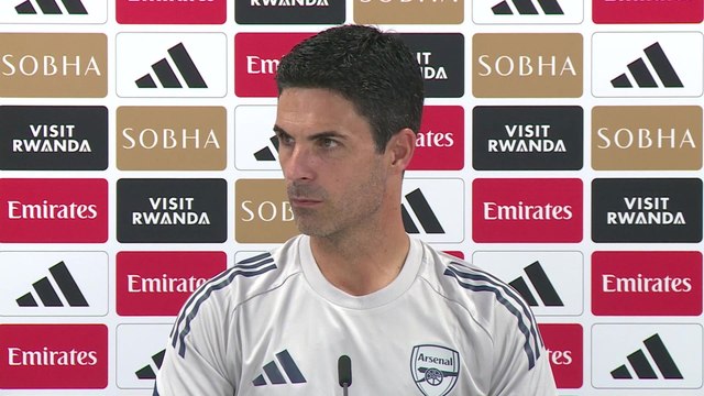 Arsenal manager Mikel Arteta previews their first Premier League fixture vs Man United.