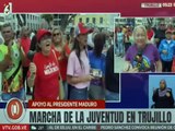 Pueblo trujillano alza su voz en respaldo al presidente Nicolás Maduro